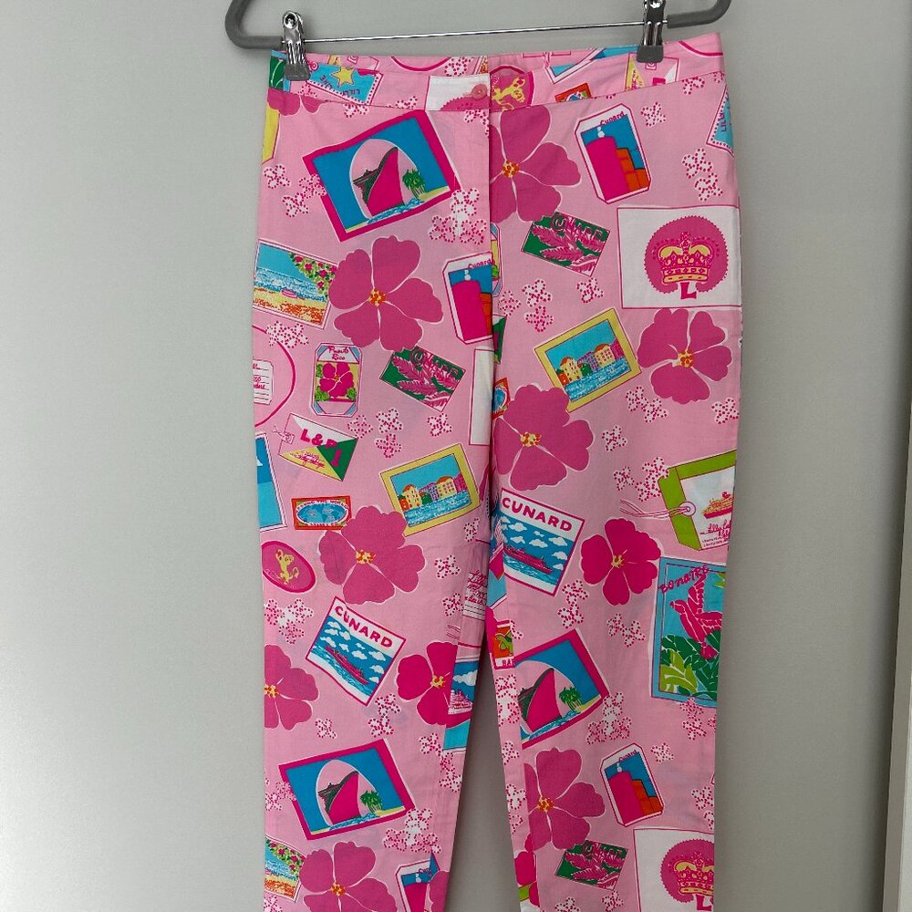 Vintage Lilly Pulitzer Travel Pants